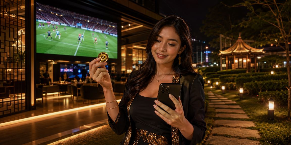Pengguna di Johor Bahru mengakses taruhan bola sepak misai8 dari telefon bimbit