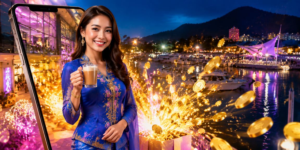 Pengguna wanita mengakses platform sukan mudah alih di Langkawi