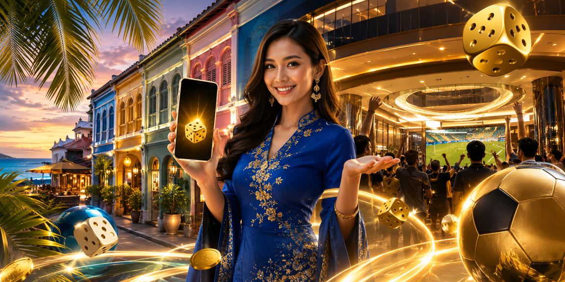 Pengguna berbaju kurung di Pulau Pinang mengakses platform misai8 dengan selamat