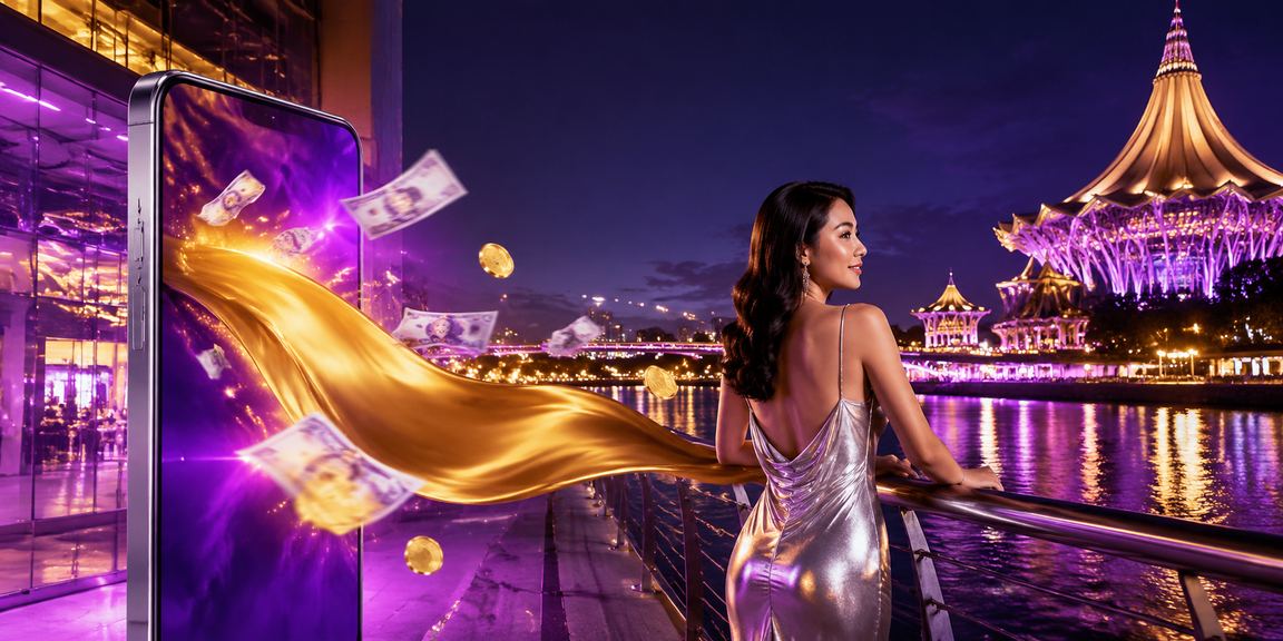 Pemain menikmati permainan kasino dengan tawaran cashback bonus di Sarawak
